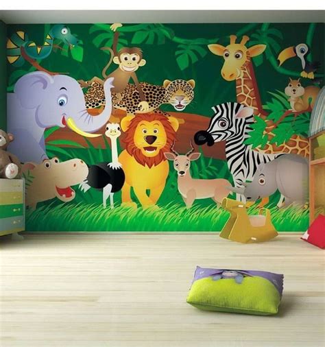 Cool 20 Easy Playroom Mural Design Ideas For Kids More At