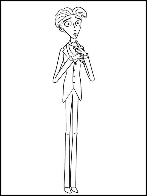 Corpse Bride 7 Printable Coloring Pages For Kids Coloring Pages For Kids