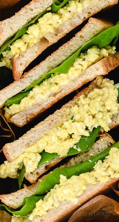 Classic Egg Salad Sandwich Recipe Add A Pinch