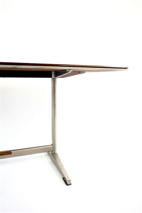 Gio Ponti Rare Executive Desk Table By Gio Ponti For Pirelli Tower In Milan By Rima 1961
