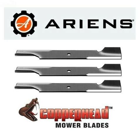 3 Usa Blades Fits Ariens Ikon Mower 52 Xd With 52 Inch Deck Ebay