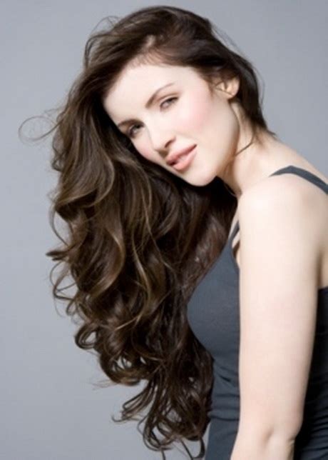 The thick hair creates bolder curls that allow for a variety of. Layered haircuts for long thick hair