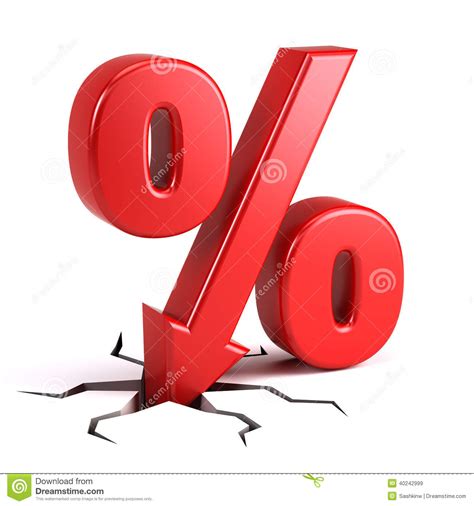 Discount Percentage Stock Illustration Image 40242999