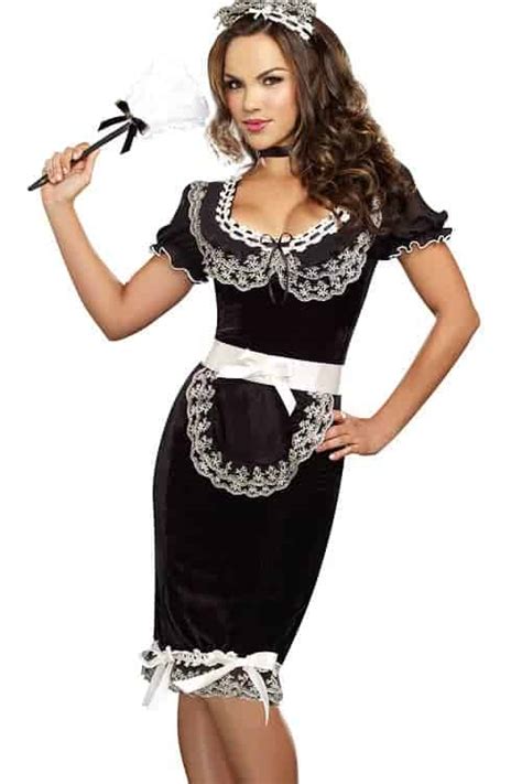 Dreamgirl 4 Pce Maid Costume Marys Lingerie