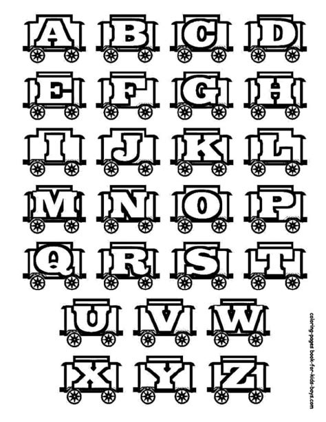 Get This Alphabet Coloring Pages For Kindergarten Students