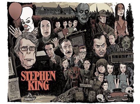 Stephen King Characters Stephen King Steven King Horror Fans