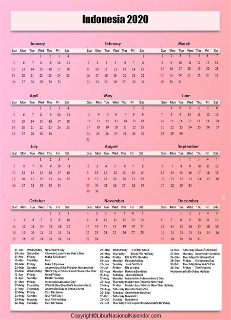 Calendar 2022 Indonesia Public Holidays 2022 2022 Year At A Glance