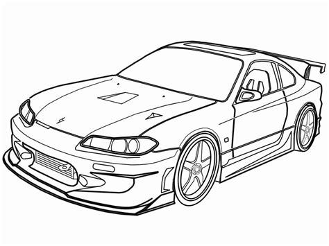Coloring Picture Sports Cars Car Drawings Cool Car Drawings