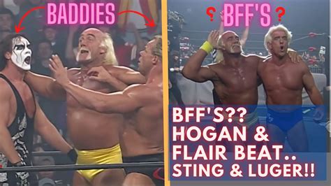 Hogan Flair Bff S Hulk Hogan Ric Flair Vs Sting Lex Luger