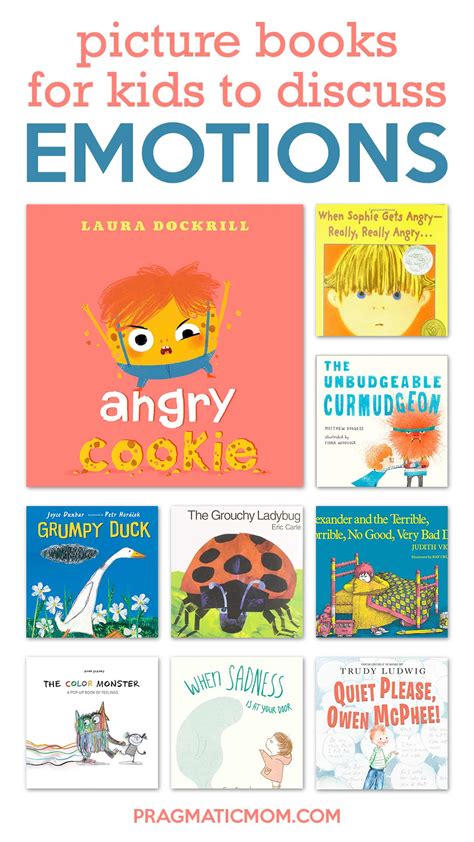 Picture Books For Kids To Discuss Emotions Pragmatic Mom