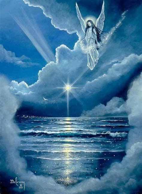 Angel Artwork Angel Painting Angel Images Angel Pictures Heaven Pictures Angel Clouds I