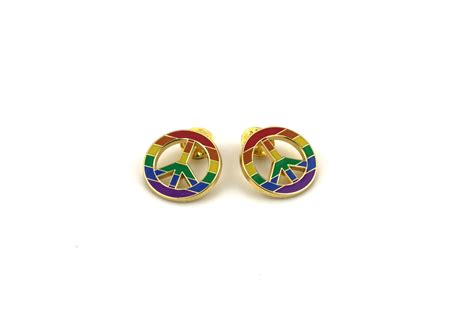 No Minimum Lgbt Gay Pride Rainbow Custom Hard Enamel Lapel Pins Buy