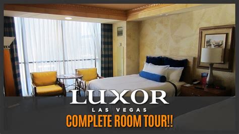 Luxor Hotel Tower Deluxe Room Tour Youtube