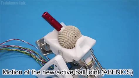 Richard Hulskes On Linkedin Abenics Active Ball Joint Mechanism With