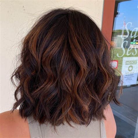 Top Copper Highlights On Brown Hair Short And Long Copper Highlights On Brown Hair Short