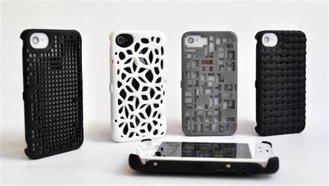 Freshfiber 3d Printed Iphone 4 Case Gadgetsin
