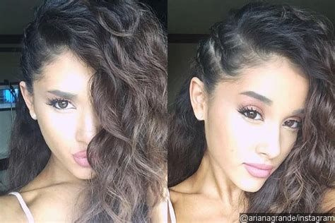Ariana Grande Looks Gorgeous With Natural Curly Hair Curly Hair Styles Curly Hair Styles