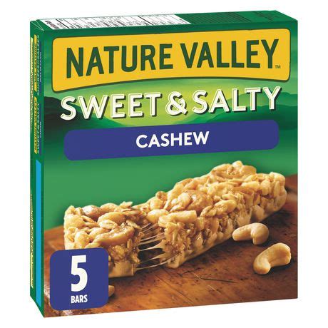 Seriously, they're an explosion of flavor and texture. Nature Valley™ Sweet & Salty Cashew Granola Bars | Walmart ...
