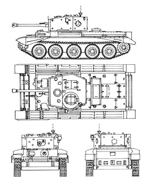 A27m Cruiser Tank Mk Viii Cromwell Iv 1944