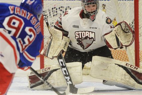 Guelph Storm Goaltender Nico Daws Drafted By New Jersey Devils Guelph
