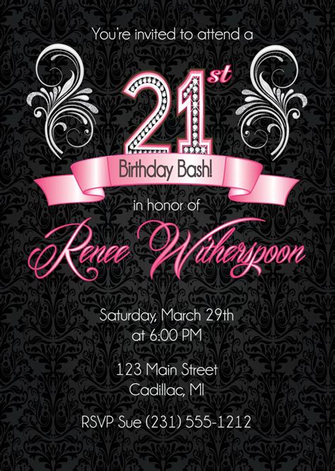 Check out our selection of 21st birthday cards on zazzle to help celebrate the occasion! 21st Birthday Invitation 21st Birthday Party Invitation