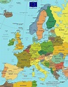 google maps europe: Map of Europe Countries