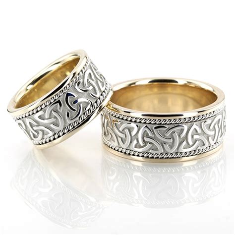 Choosing one of our signature designs will be the perfect way to at irish celtic jewels, we offer men traditional celtic wedding rings that are masculine, symbolic and crafted entirely by hand. 2019 Latest Irish Wedding Bands For Women