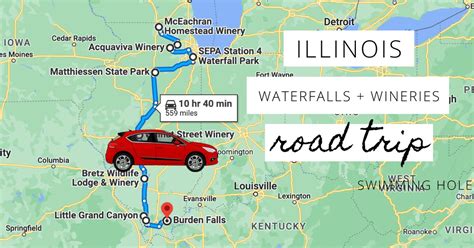 Road Trip In Illinois To The Best Waterfalls And Wineries