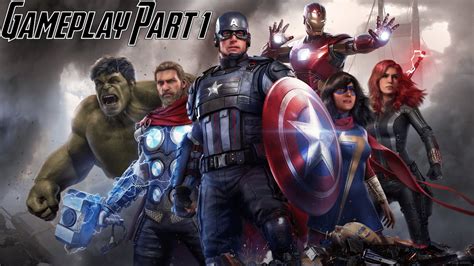 Marvels Avengers Gameplay Pc Walkthrough Part 1 Full Game No