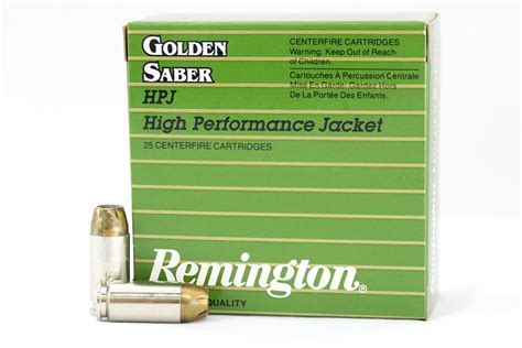 Remington 40 Sandw 165 Gr Bjhp Golden Saber High Performance Police Trade