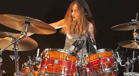 Naked Girl Playing Drums Telegraph
