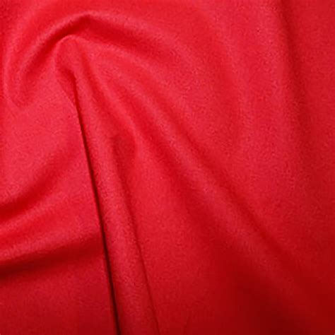 100 Cotton Fabric Red 05m Sewing Street