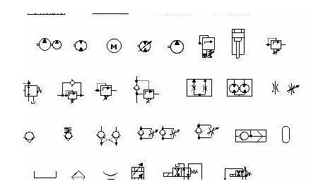 hydraulic pump schematic symbols