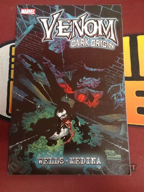 Venom Dark Origin Marvel 2009 Zeb Wells Angel Medina Oop Htf Comic