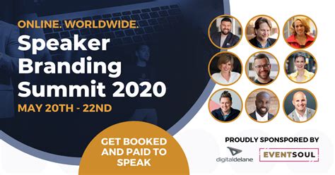 Speaker Branding Summit Online Event Oregon Eventcombo