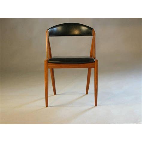1960s Kai Kristiansen Teak Dining Chairs Set Of Eight Chairish