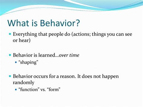 Ppt A Parents Guide To Behavior Management It All Starts With The