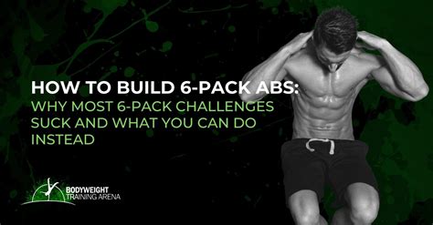 How To Build 6 Pack Abs Why Most 6 Pack Challenges Suck And What You