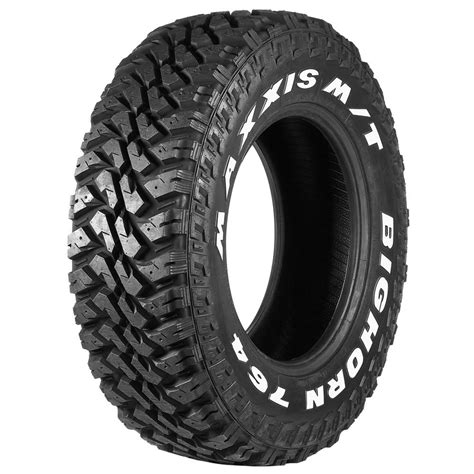 Pneu 33x125r15 Maxxis Bighorn Mt 764 Mud Rwl 108q 6 Lonas Letra Branca