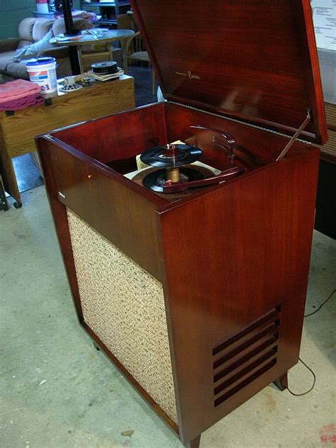 Webcor Ravinia Hi Fi Console Record Player 1955 Audiophile Hifi