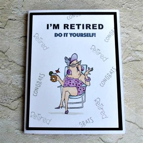 Funny Retirement Card For Women Coworker Card Farewell Etsy In 2020