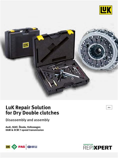Luk Repair Solution For Dry Double Clutches Disassembly And Assembly
