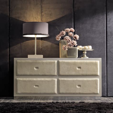 Italian Nubuck Leather Chest Of Drawers Juliettes Interiors
