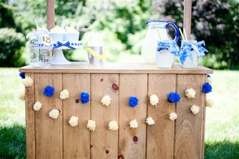 a summer lemonade stand the sweetest occasion