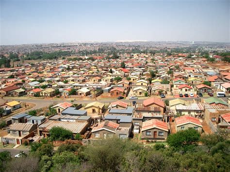 Soweto Township View From Oppenheimer Tower I Like All Th Flickr