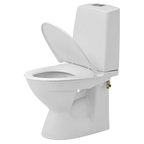 Ido Glow Hygienisk Toalettstol Utan Spolkant Och Med Dolt S L S