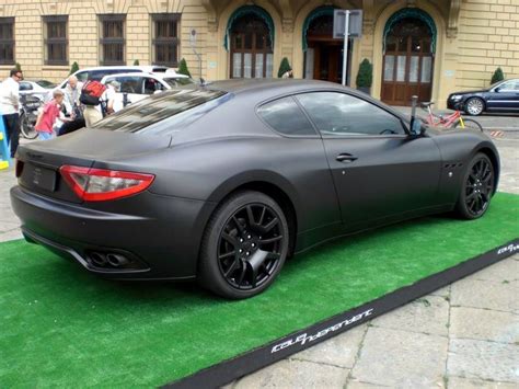 Matte Black Maserati Granturismo News Top Speed