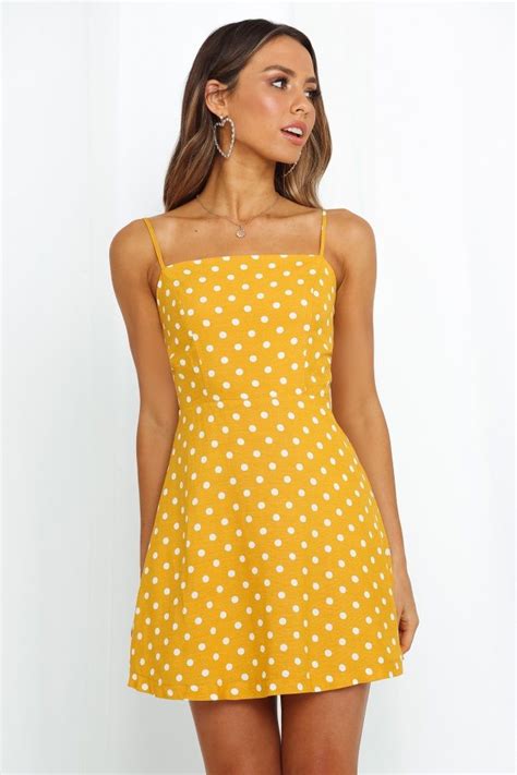 Short Yellow Summer Dresses For Women In 2020 Yellow Dress Summer