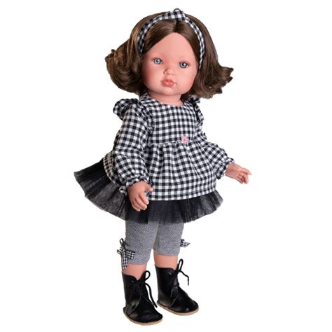 Красива кукла с туника и клин Белла Нови кукли от Испания