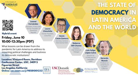 The State Of Democracy In Latin America And The World International Idea